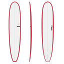 torq TET 9´6 - Longboard - Red Rails + Pinline 